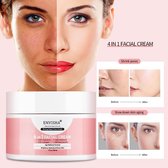 4 in 1 Facial Cream - Vitamine C - Vitamine E - Collagen - Niacinamide - Hydraterend - Direct Resultaat -