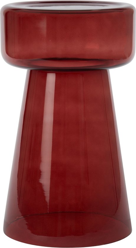 Light & Living Table d'appoint 'Dakwa' Ø30cm, couleur Bordeaux