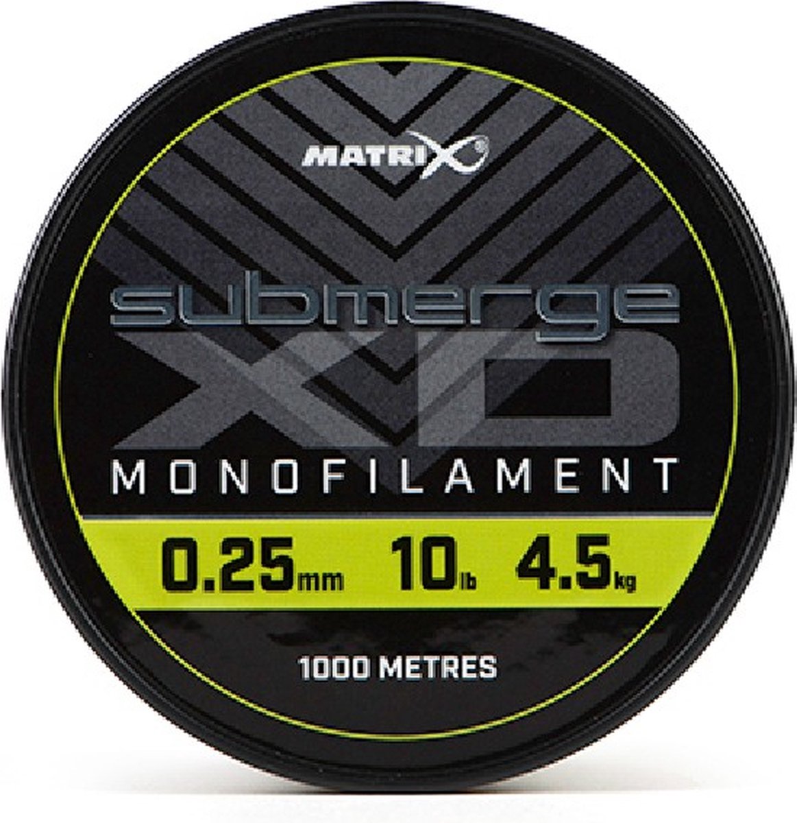 Matrix Submerge XD Monofilament 1000m - Maat : 0.25mm - 10lb - 4.5 kilo