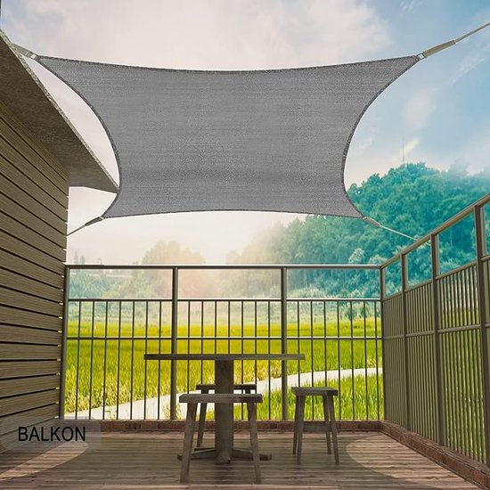 Zonnezeil 5x5m CoolsailPro crème - Bestel nu online