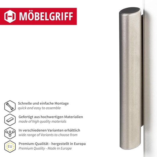 Gedotec Meubelgreep antiek messing bruin - metalen meubelknop vintage - BAAL | kastknop met Gedotec Meubelgreep antiek messing bruin - metalen meubelknop vintage - BAAL | kastknop met