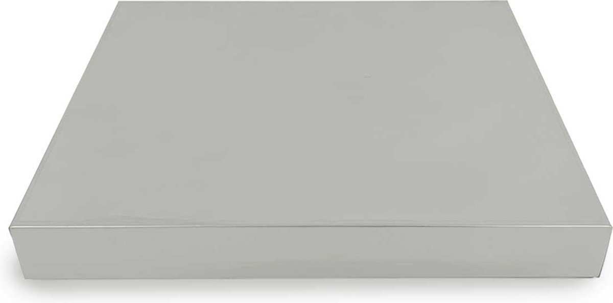 HCB® - Professionele Horeca Gekoelde serveerplaat - 1/2 GN - RVS / INOX - 32.5x26.5x4.5 cm (BxDxH) - 1.7 kg