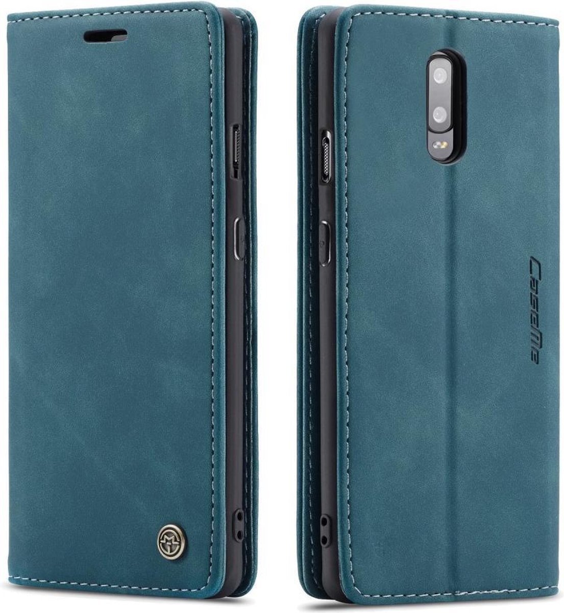 OnePlus 7 Hoesje - CaseMe Book Case - Geschikt voor OnePlus - Blauw