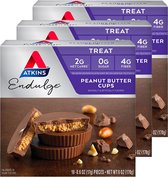 Atkins | Endulge | Chocolade Peanut Butter Cups | 3 stuks | 3 x 17 gram