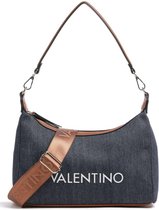 Valentino Bags Sac porté épaule Leith Re - Denim + cuir