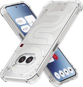 Nothing Phone 2A Coque arrière Antichoc en silicone Transparent