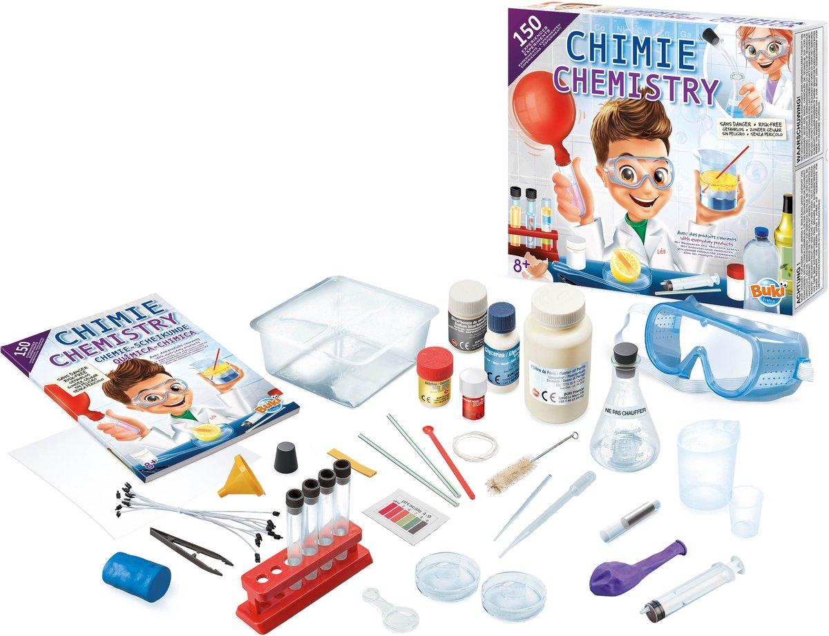 BUKI - Scheikundeset - Experimenteerset - Scheikundelabo - Chemieset - 150 experimenten — afbeelding 13