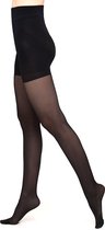 Giulia - Slim 20den Sheer Panty est une correction de silhouette - Zwart - L