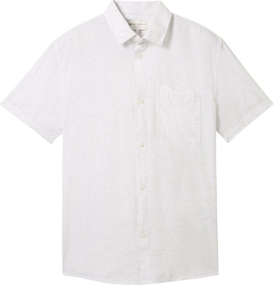 Tom Tailor Overhemd Gestructureerd Overhemd 1041401xx12 35483 Mannen Maat - M