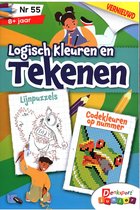 Denksport Logisch Kleuren en Tekenen Junior - 55 2024
