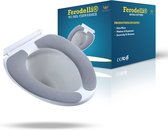 Bol.com Ferodelli Wc Bril Hoes - Toiletbril Cover - Toiletbril - Wc Deksel - Wasbaar - Verwarmde Wc Bril - (Niet Elektrisch) - Z... aanbieding