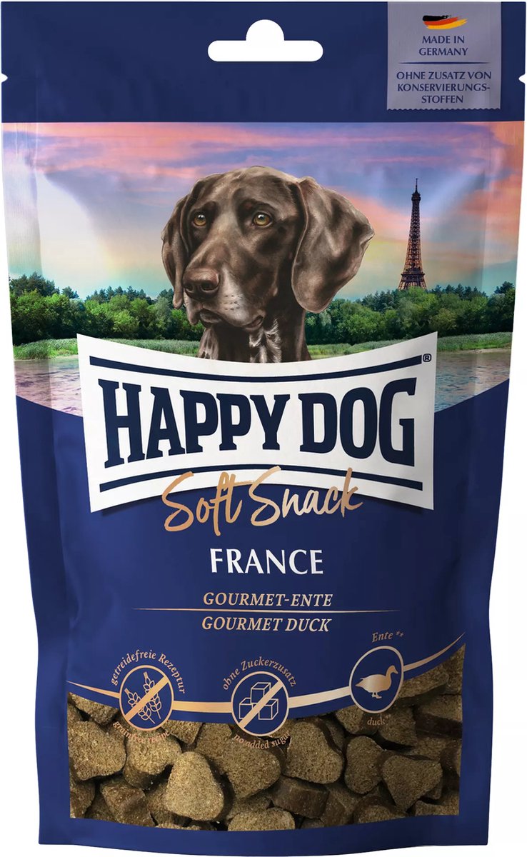 Happy Dog Snack France - Eend - 100 gr