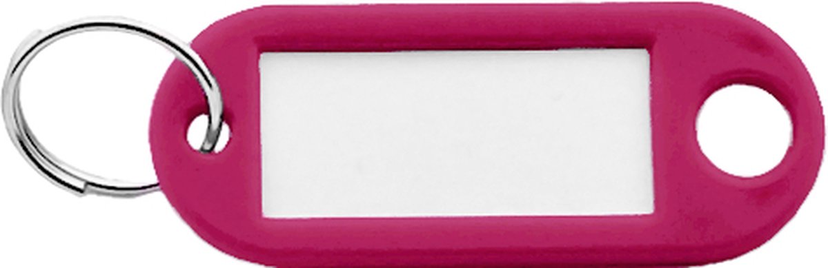 Sleutellabels Roze / Pink- 100 stuks