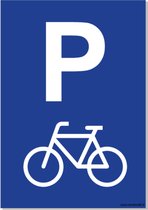 Panneau de stationnement pour vélos CombiCraft - 21x30 cm