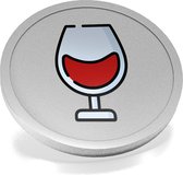 CombiCraft wijn consumptiemunten zilver - Ø29mm - 100 stuks