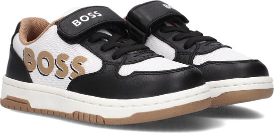 Boss Kids Baskets J50875 Lage sneakers - Jongens - Zwart - Maat 26