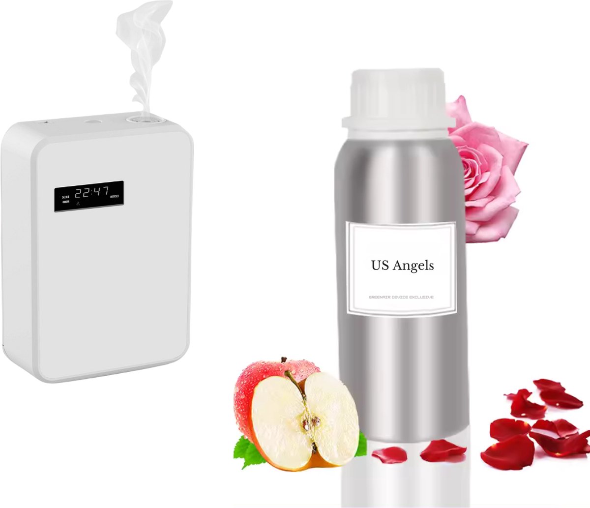 Goedkoopste Felshare© US Angels Fragrance - Aroma Olie - Luxe Hotel Geur - 500ml - Geschikt voor de hele woonomgeving - Aromatherapie - Ontspanning