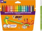 BIC - Kid Couleur - 18 marqueurs de couleur