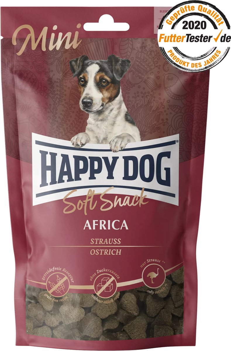 Happy Dog Snack Africa MINI - struisvogel - 100 gr