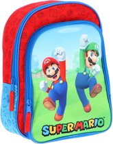 Nintendo Super Mario Rugzak 30X25X10 Cm Rood/Blauw/Groen