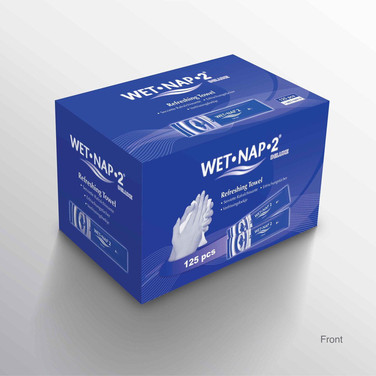 Wet-Nap2 Deluxe verfrissingsdoekjes 125 stuks - Wet-Nap