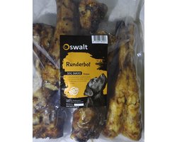 Oswalt Runderbot - Kalfsbot - 10 stuks - Hondensnack - 20 tot 25 cm