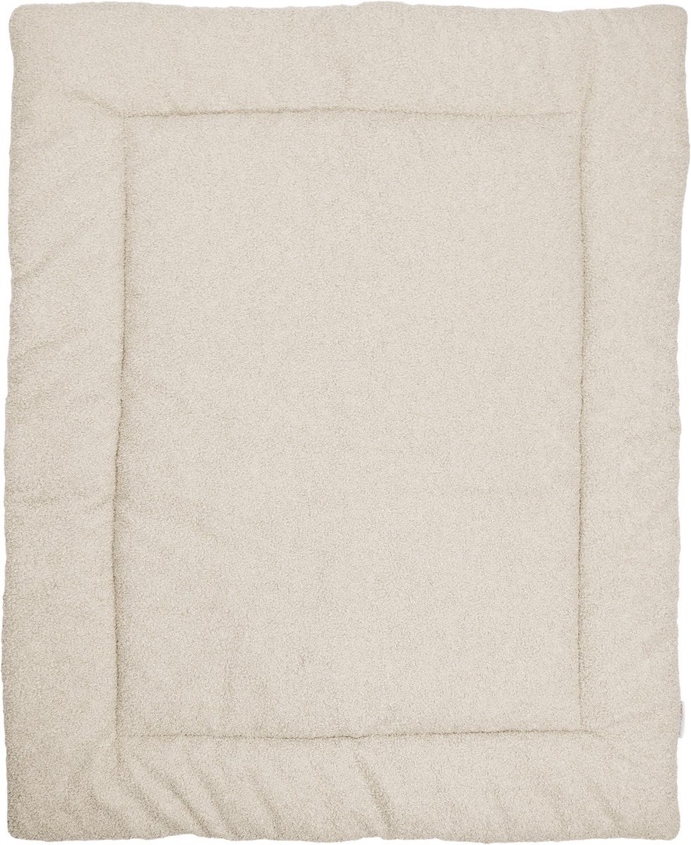 MamaLoes Teddy Boucle Naturel 80 x 100 cm Omkeerbaar Boxkleed