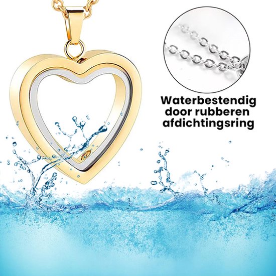 Luxe Ashanger Met Ketting Voor As Haren Of Parfum
