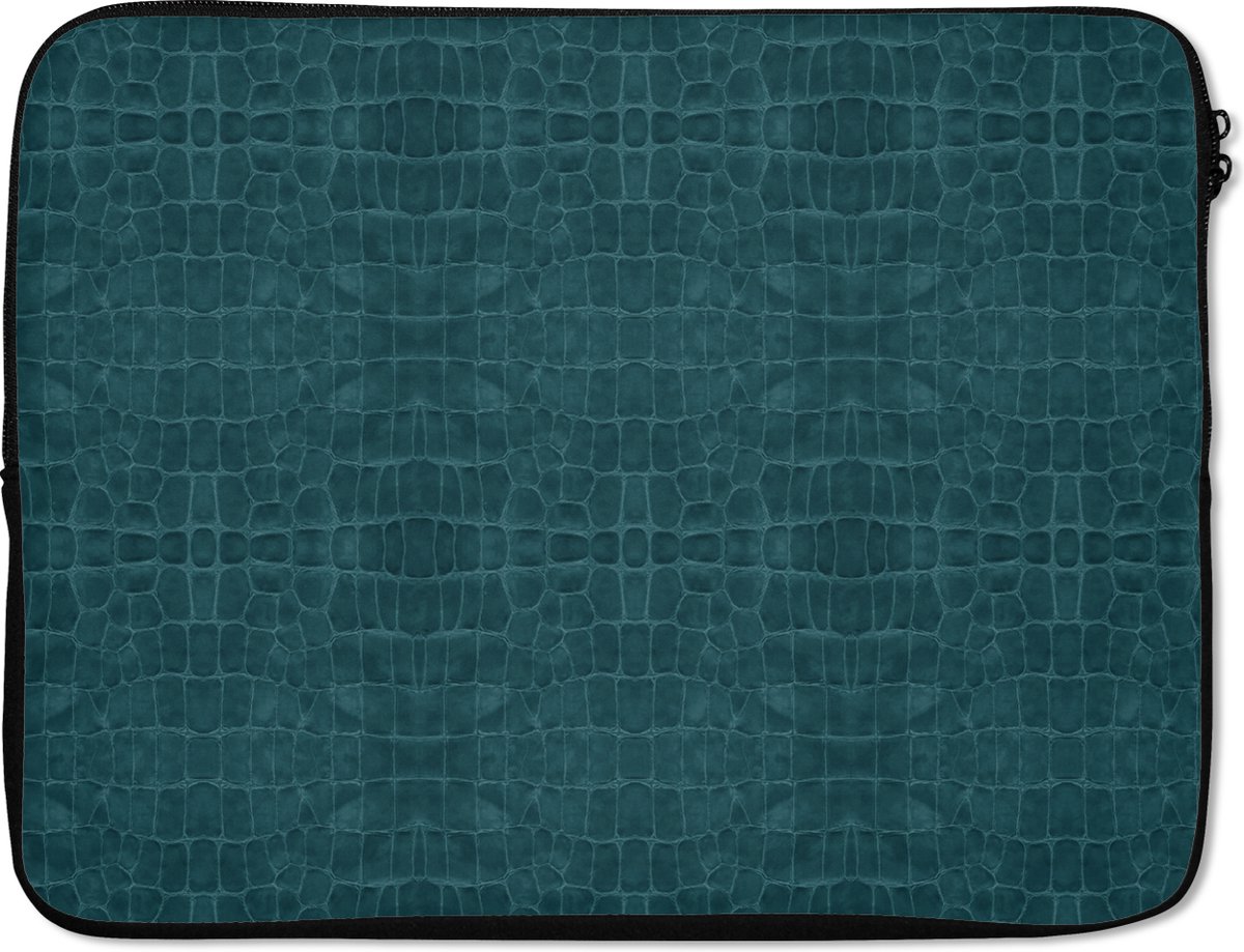 Laptophoes - Paars - Leer print - Laptop - Laptopaccesoires - 17 Inch - Laptopcase