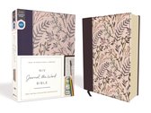 NIV Journal the Word Bible- NIV, Journal the Word Bible (Perfect for Note-Taking), Cloth over Board, Pink Floral, Red Letter, Comfort Print