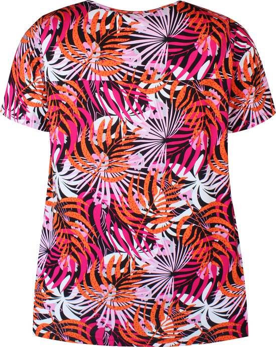 ZHENZI shirt Mavis tropische print