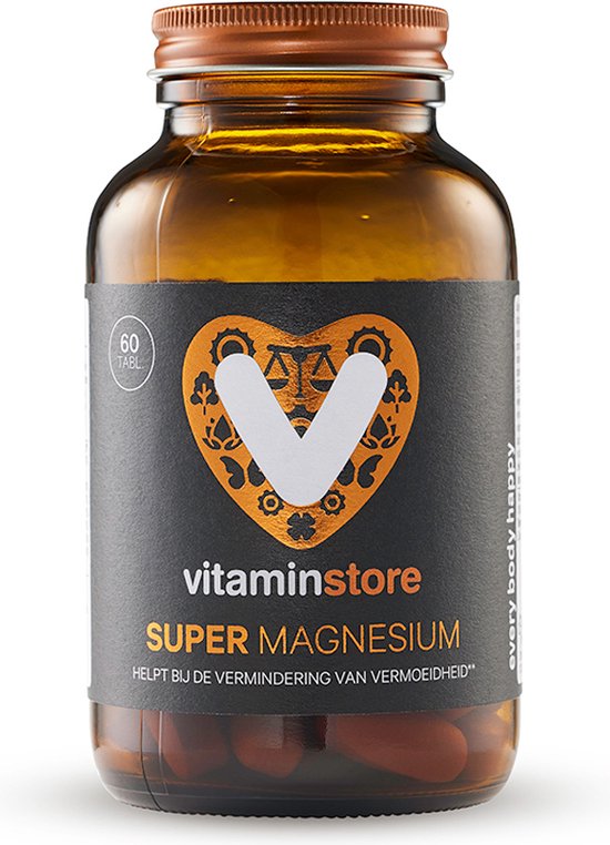 Foto: Vitaminstore super magnesium 60 tabletten