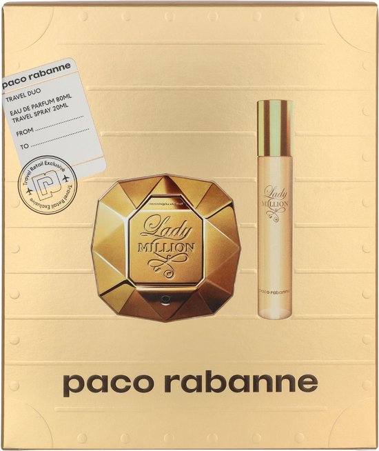 Paco Rabanne Lady Million Giftset 100 ml - Paco Rabanne