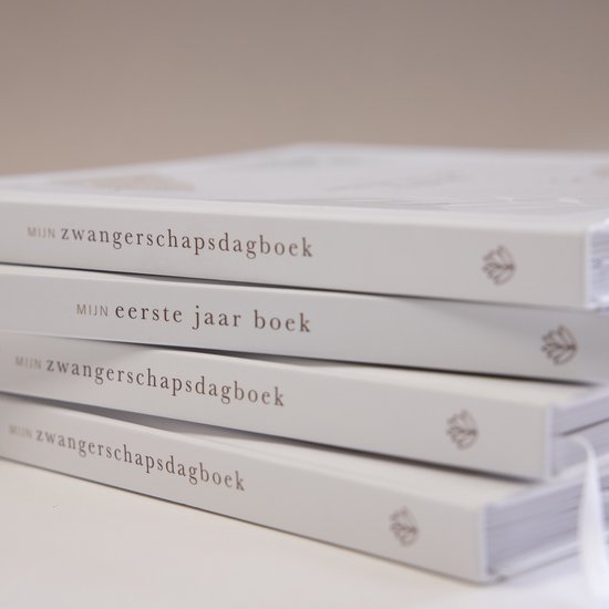 Maan Amsterdam Zwangerschapsdagboek - wekelijks invuldagboek tijdens zwangerschap - negenmaanden dagboek - Eclipse - Unisex