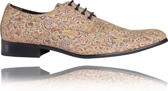 Dessert Blast Maat 40 Lureaux Kleurrijke Schoenen Voor Heren Veterschoenen Met. bol