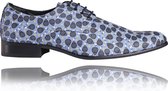 Bandeja - Maat 40 - Lureaux - Kleurrijke Schoenen Voor Heren - Veterschoenen Met Print