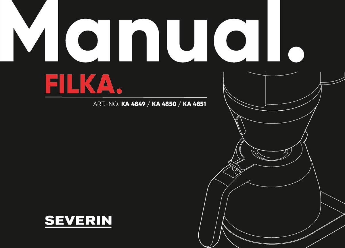 Severin TK 9546 Therokanne (1 L, Kunststoff) weiß