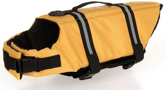 Zwemvest voor honden Geel - Maat XL - Zwemvest 20-35KG