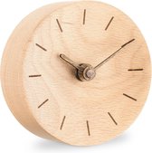 Retro Digitale Opklapbare Klok, Automatische Flip-Klok, Mechanische Klok, Interne Versnellingsbediende Klok, Flip-digitale Klok, Grote Cijfers, Vintage (Zwart met blauwe pagina's