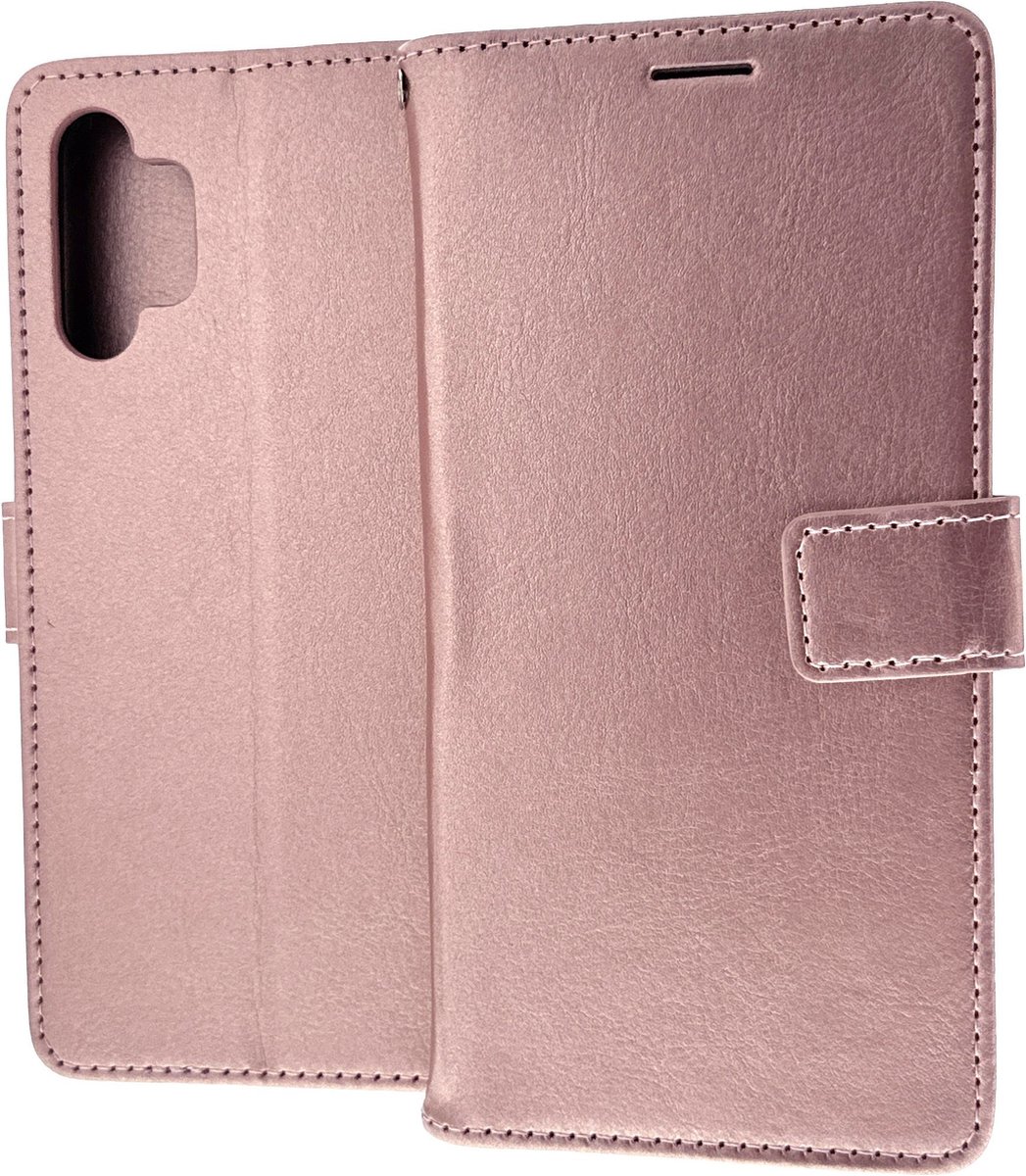 Bookcase Geschikt voor: Samsung Galaxy A32 5G - Rose Goud - Portemonnee hoesje