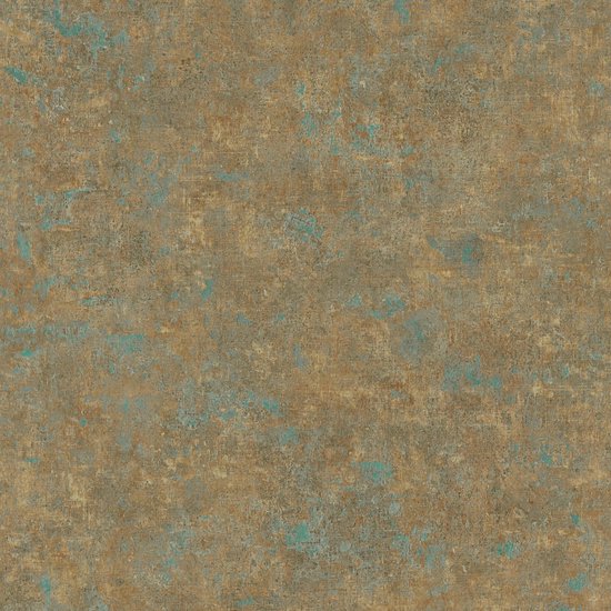Papier peint ton sur ton Profhome 376559-GU papier peint intissé légèrement texturé tun sur ton bronze mat brun pétrole 5,33 m2