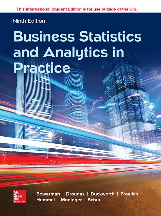 Business Statistics and Analytics in Practice - cover