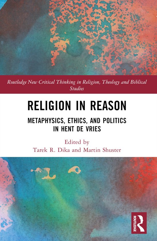 Routledge New Critical Thinking in Religion, Theology and Bi ... - cover