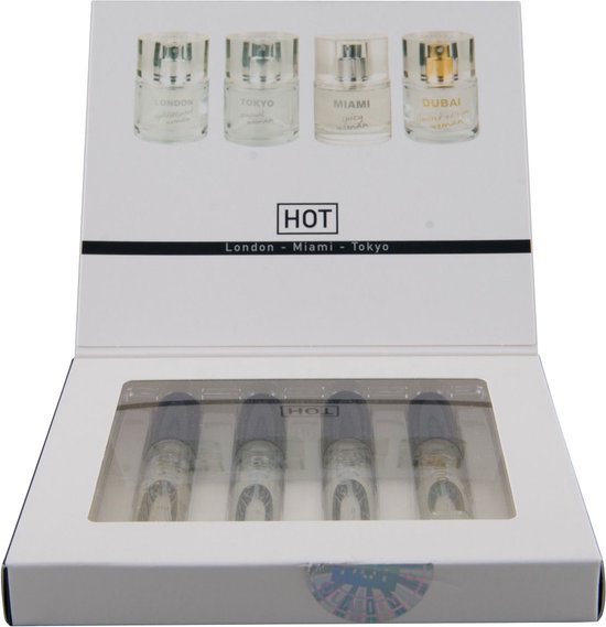 HOT - Feromonen Parfum doos Voor Haar - 4x5 ml