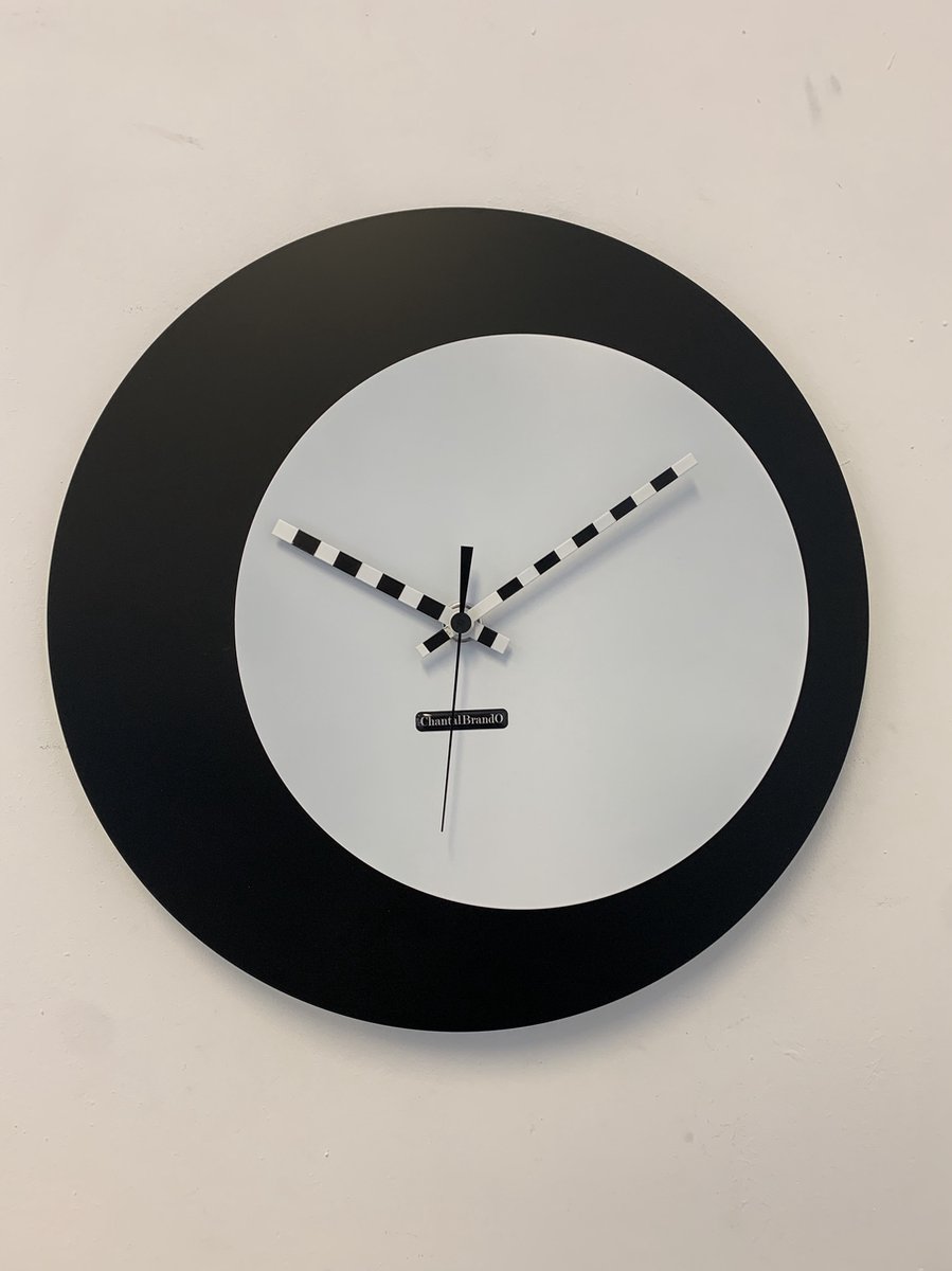 ChantalBrandO wandklok ECLIPS Modern Design
