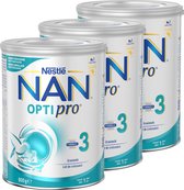 Nestlé® NAN® OptiPro® 3 - Lait de croissance dès 1 an - Lait maternisé Bébé - 3 x 800 gr