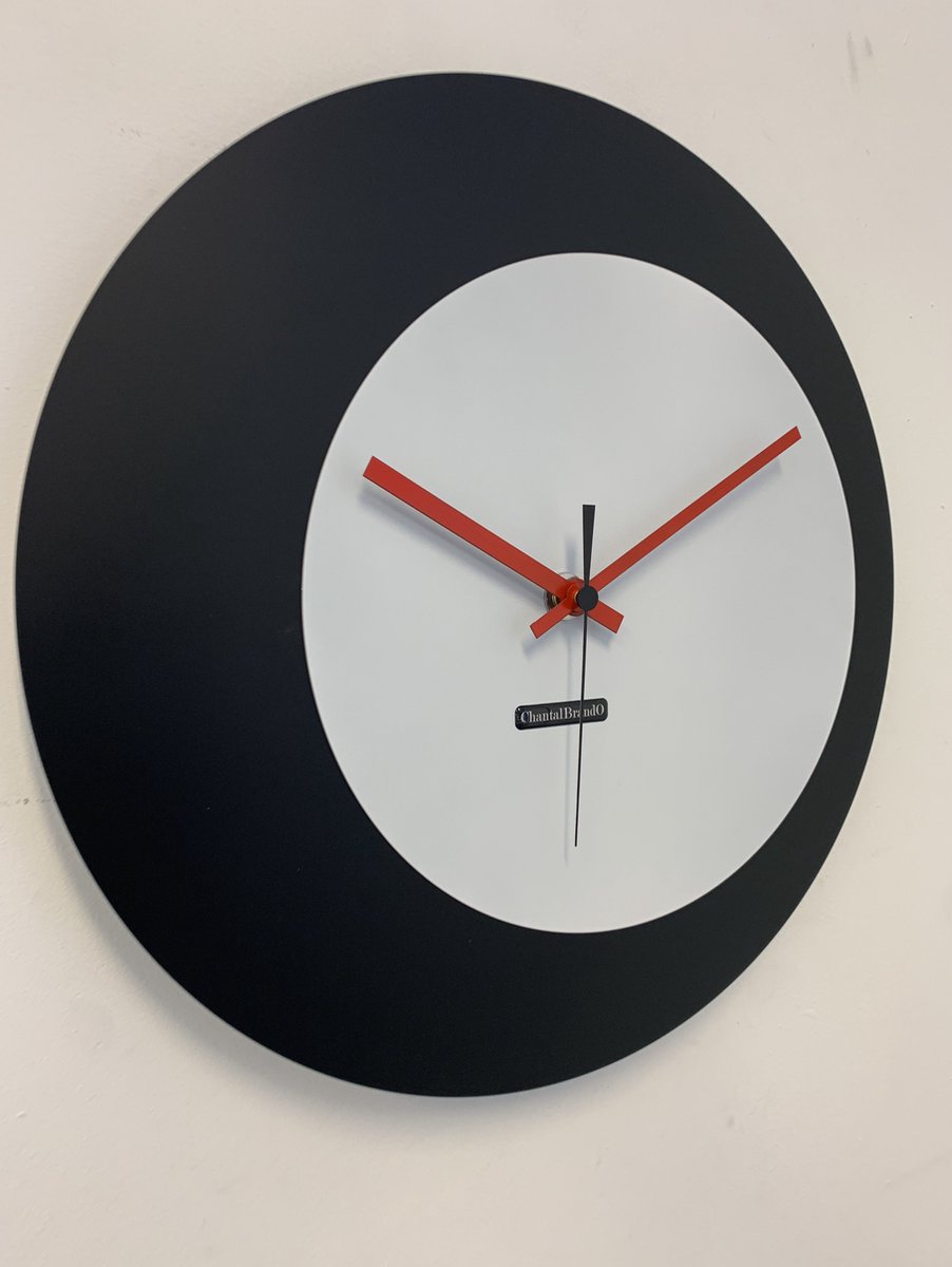 ChantalBrandO wandklok ECLIPS Modern Design