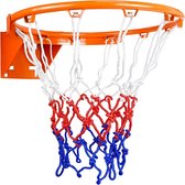 Basketbal Hoepel voor Massieve Basketbaltraining - Geschikt voor Binnen en Buiten - Inclusief Basketbalnet