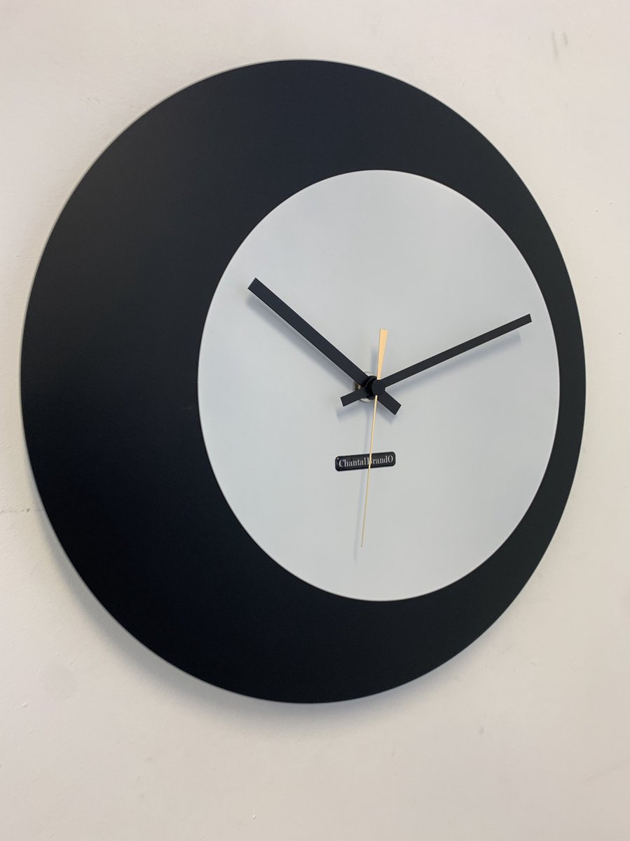 ChantalBrandO wandklok ECLIPS Modern Design