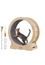 Loopwiel Kat - Kattenren - Katten Loopwiel - Cat Wheel - Diameter 91 CM - Hout